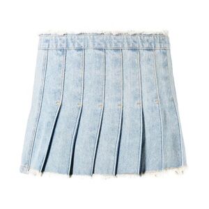 Andersson Bell pleated wrap denim skirt. Size 27. Excellent condition!